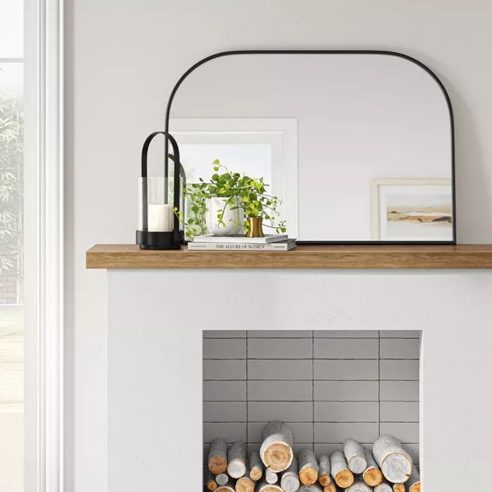 36" x 24" Over the Mantel Mirror Natural MDF Back - Project 62™ | Target