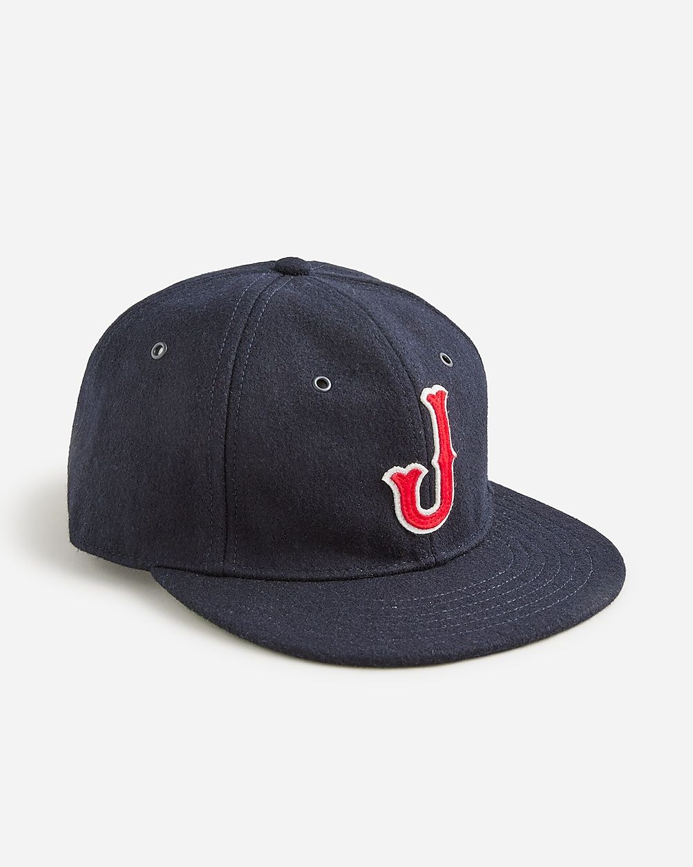 Heritage wool-blend letterman baseball cap | J. Crew US