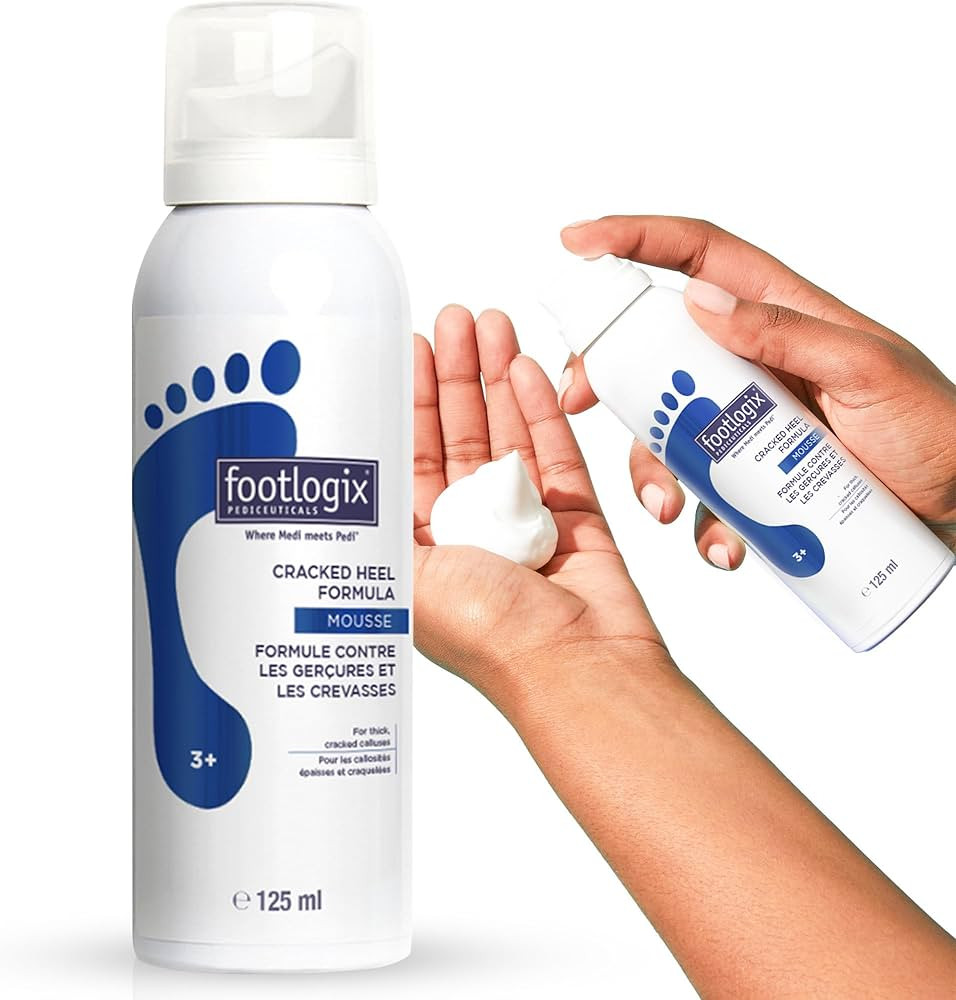 FOOTLOGIX Cracked Heel Formula, White 4.23 Ounce | Amazon (US)
