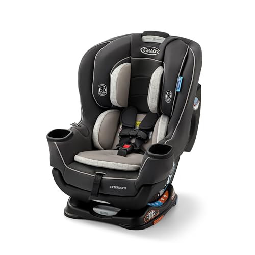 Graco Extend2Fit Convertible Baby Car Seat, Rear and Forward Facing, Adjustable Extension Panel for Extra Legroom, Redmond | Amazon (US)