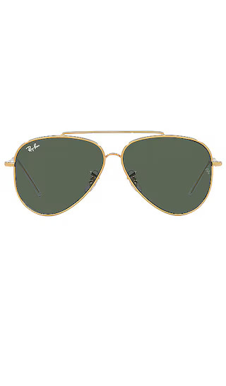 Reverse Aviator in Arista & Dark Green | Revolve Clothing (Global)