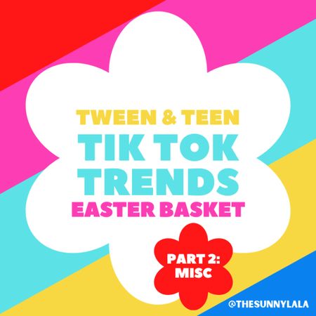 The Sunny La La Tween & Teen Tik Tok Trends Easter Basket Recs, PART 2: MISC ✨💐💖🐰

Order all already curated and perfectly packaged for your tween / teen at The Sunny La La (see the IG reel @thesunnylala), OR piecemeal yourself here! 

All the best Tik Tok trends that are Easter Basket-perfect, MISC (candy, stationary & festive!) here and see BEAUTY items at previous post!


#LTKSeasonal #LTKkids #LTKfamily