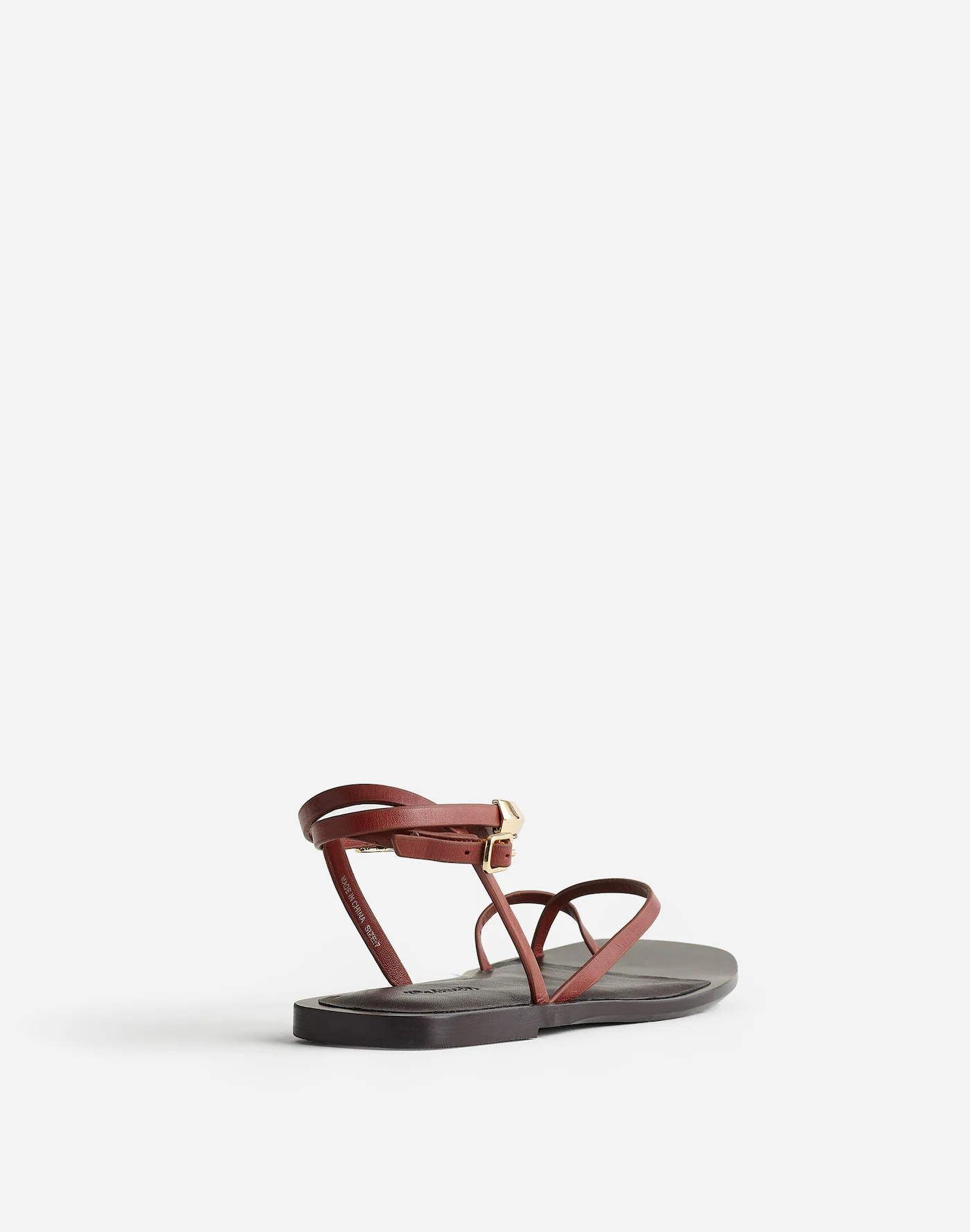 The Vira Bangle Ankle-Wrap Sandal in Leather | Madewell | Madewell