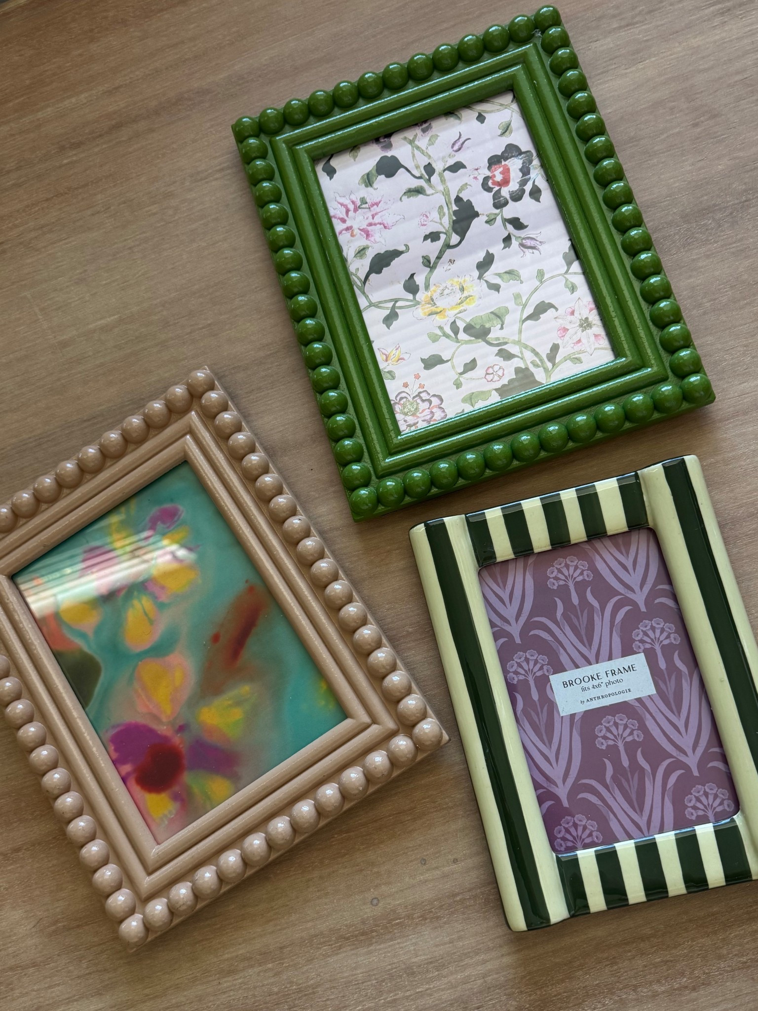 Cute 5x7 4x6 stripe and detailed photo frames
Home decor anthro 

#LTKStyleTip #LTKHome #LTKFindsUnder50