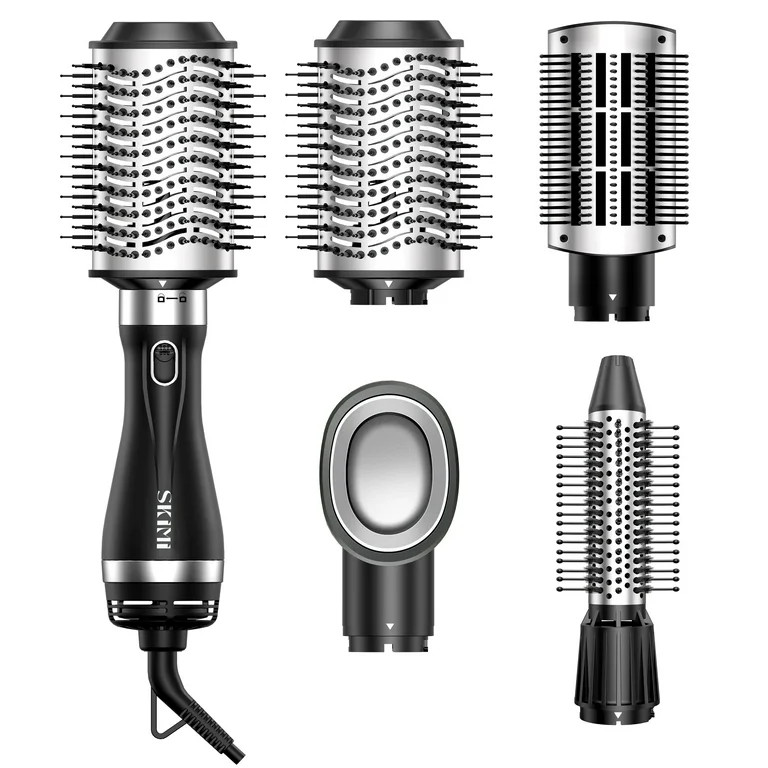 SKIMI Hair Dryer Brush, Blow Dryer Brush with Tool Set for Straightening/ Drying/ Curling/ Stylin... | Walmart (US)