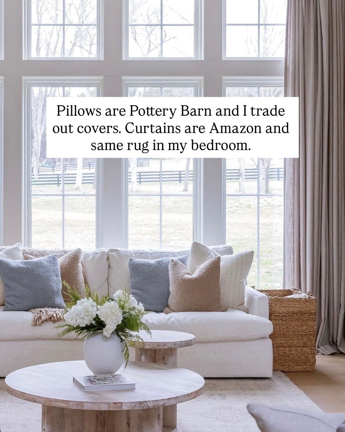 New pillows added for fall ... linked at top.
