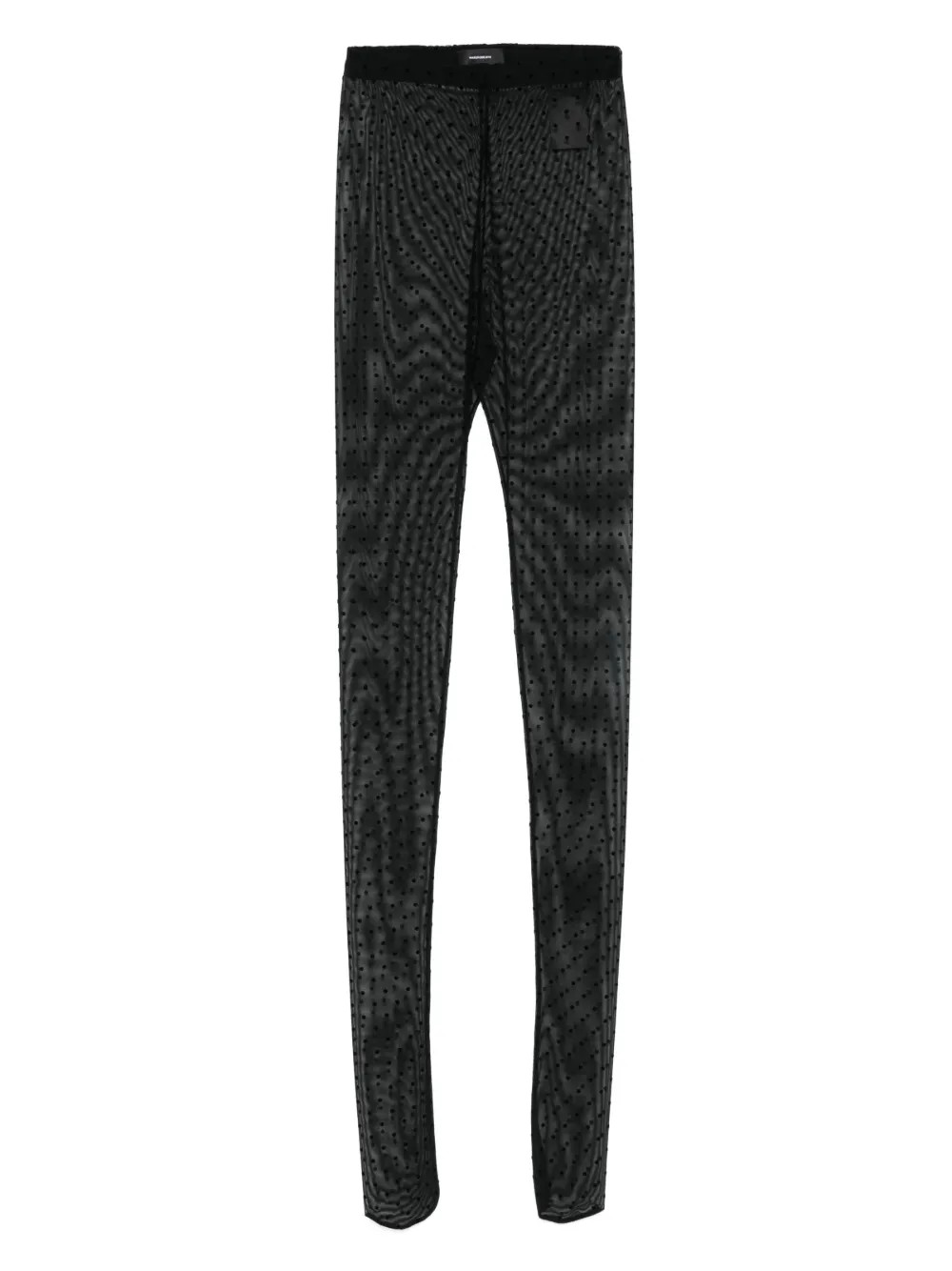 WARDROBE.NYC Polka Dot Tights | Black | FARFETCH | Farfetch Global