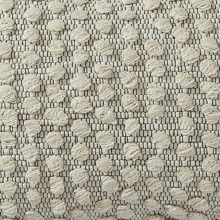 Better Homes & Gardens, Looped Dots Decorative Pillow, Square, 20" x 20", Black, 1 Pack | Walmart (US)