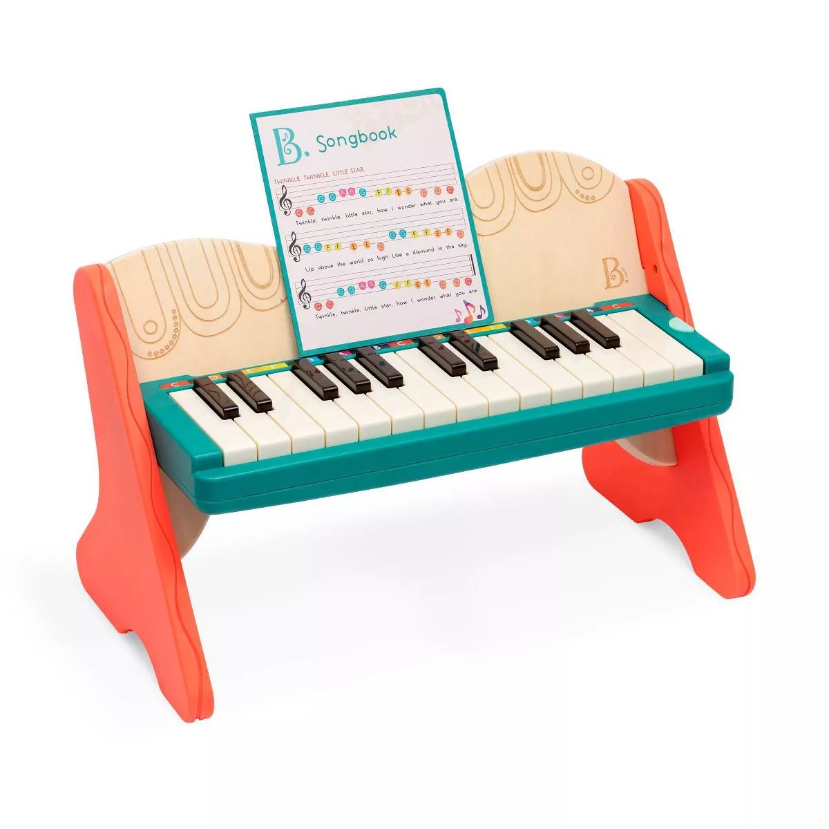B. toys Wooden Toy Piano - Mini Maestro | Target