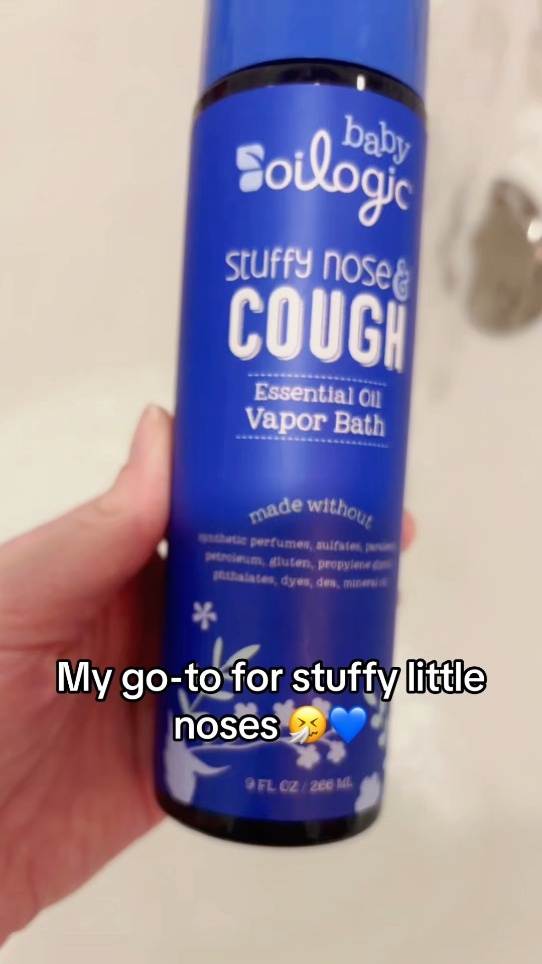 This stuffy nose and cough vapor bath has been a total lifesaver for my little ones. It helps them relax, breathe easier, and wind down so much quicker on those stuffy, congested nights. I love that it’s made without synthetic perfumes, sulfates, parabens, dyes, or mineral oil — and it still works SO well. A must-have for bath time when your babies aren’t feeling their best! 🤧🛁💙


#LTKmomlife #LTKKids #LTKBaby