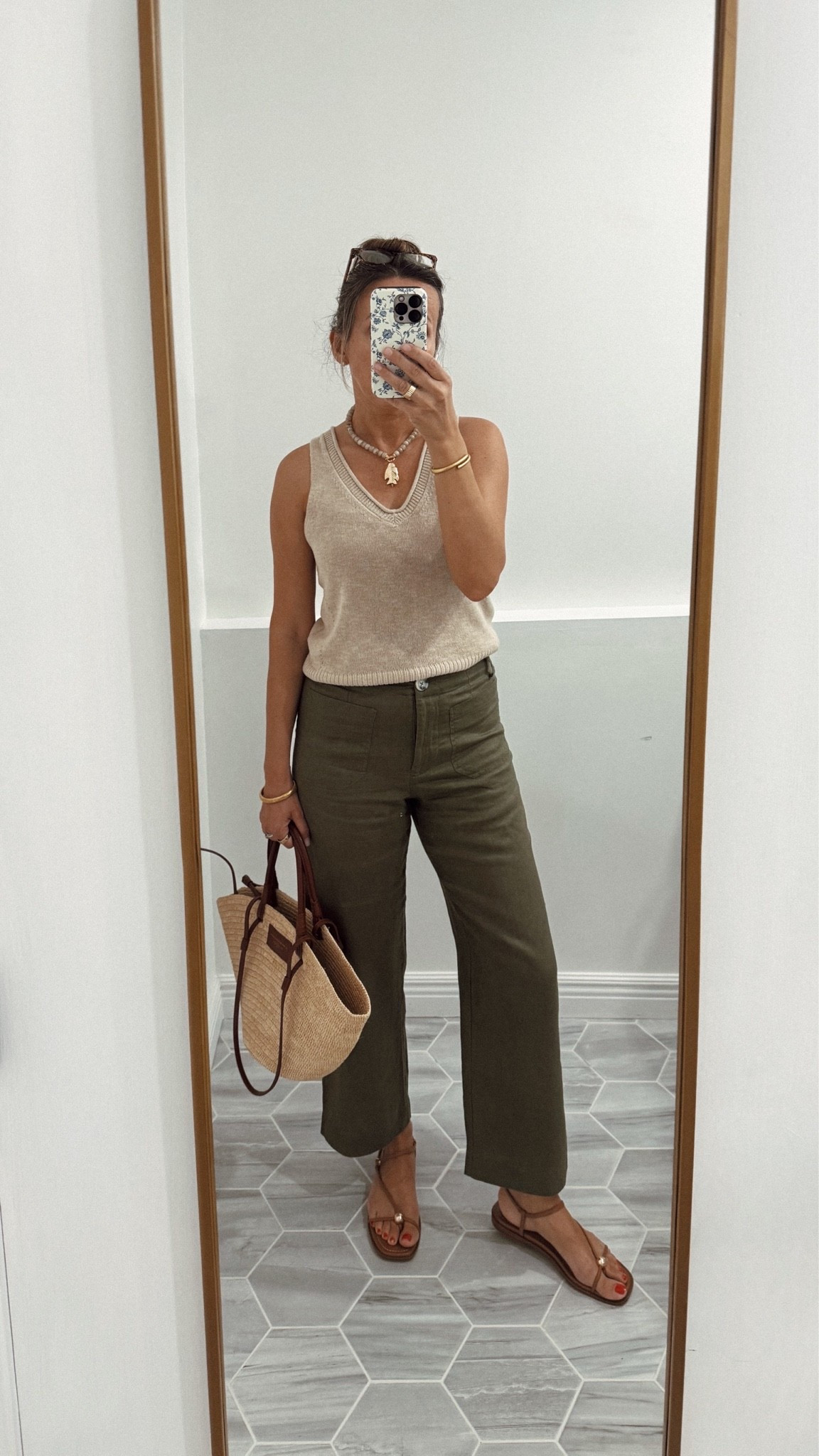 Can’t recommend these linen pants enough.  Comfortable, breathable, lightweight.  They come in several colors. I took my bigger size (they stretch out just a tad making them fit perfectly).  
Sandals are the best dupes for the $275 pair and these have better insole. Found them in great sale!

#LTKootd #LTKSeasonal #LTKSaleAlert
