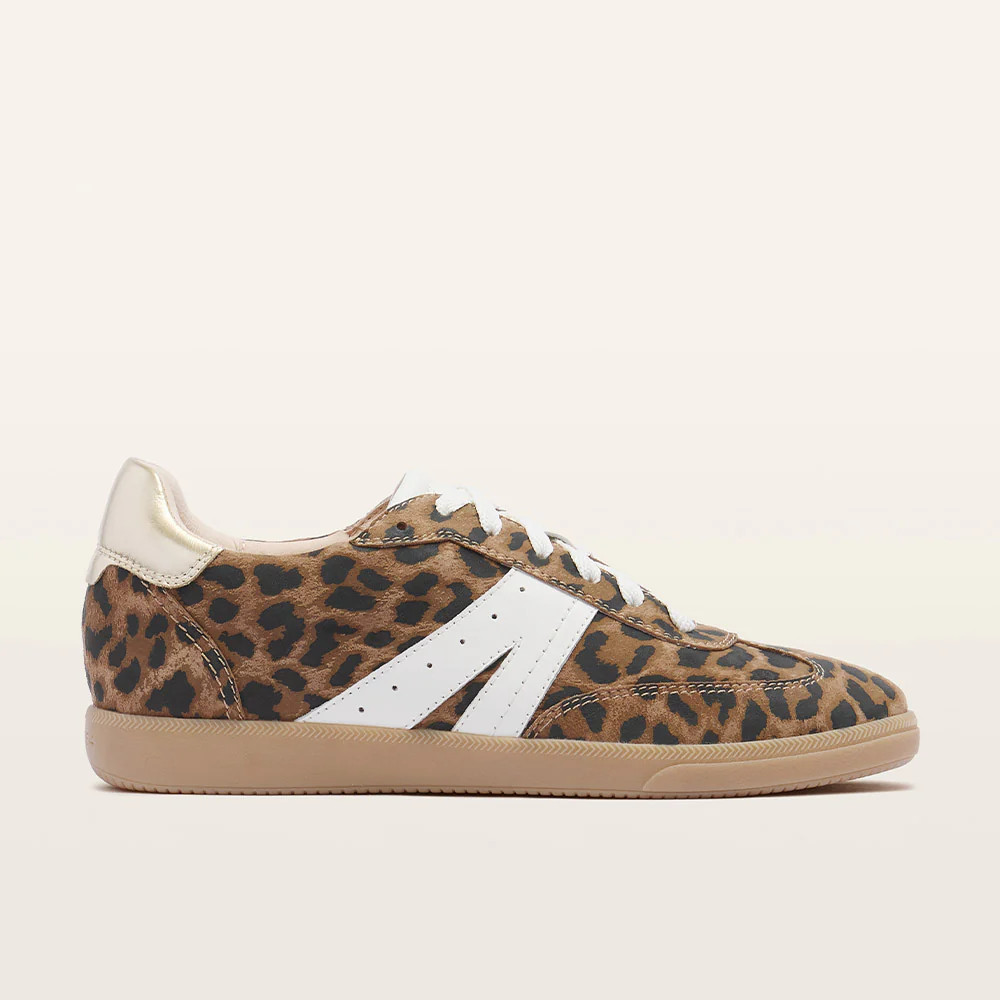 Levi Leopard Print Suede Sneakers | FRANKIE4 | FRANKIE4