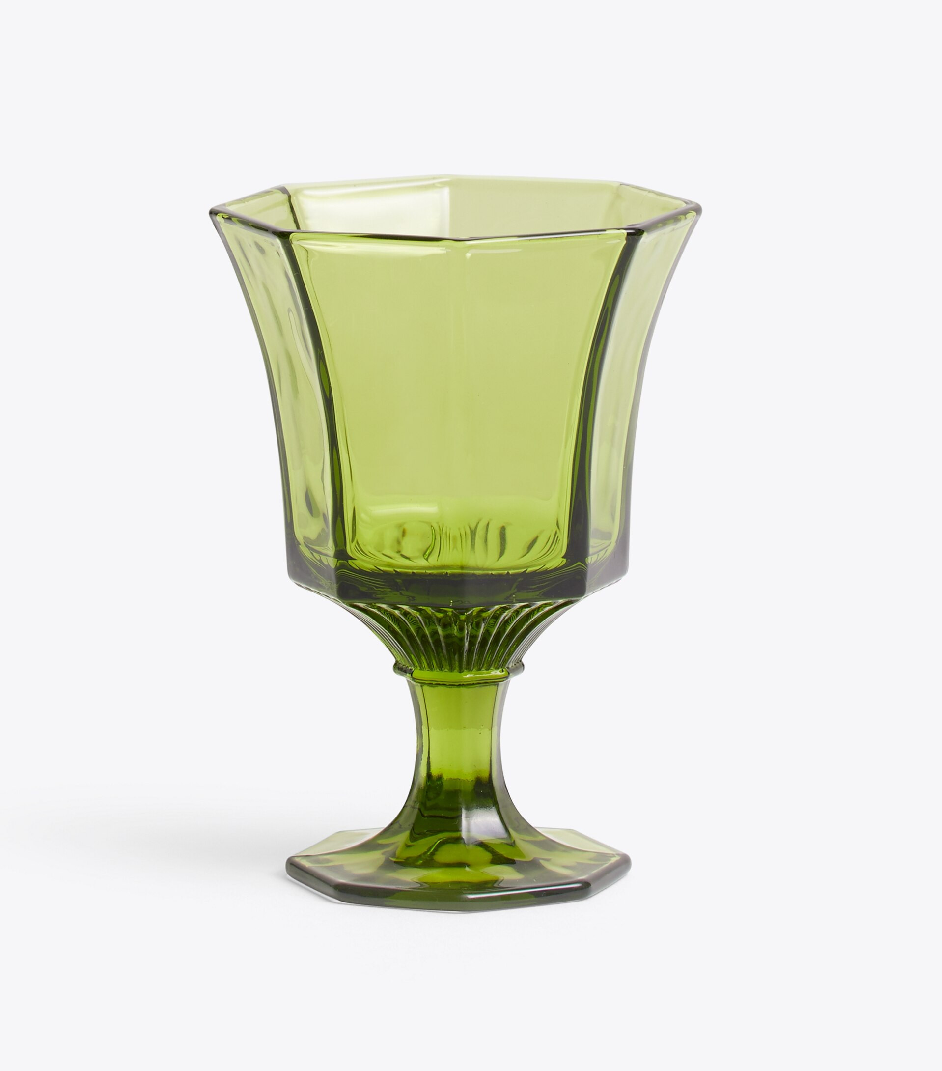 Pressed-Glass Water Glass, Set Of 4 | Tory Burch (US)