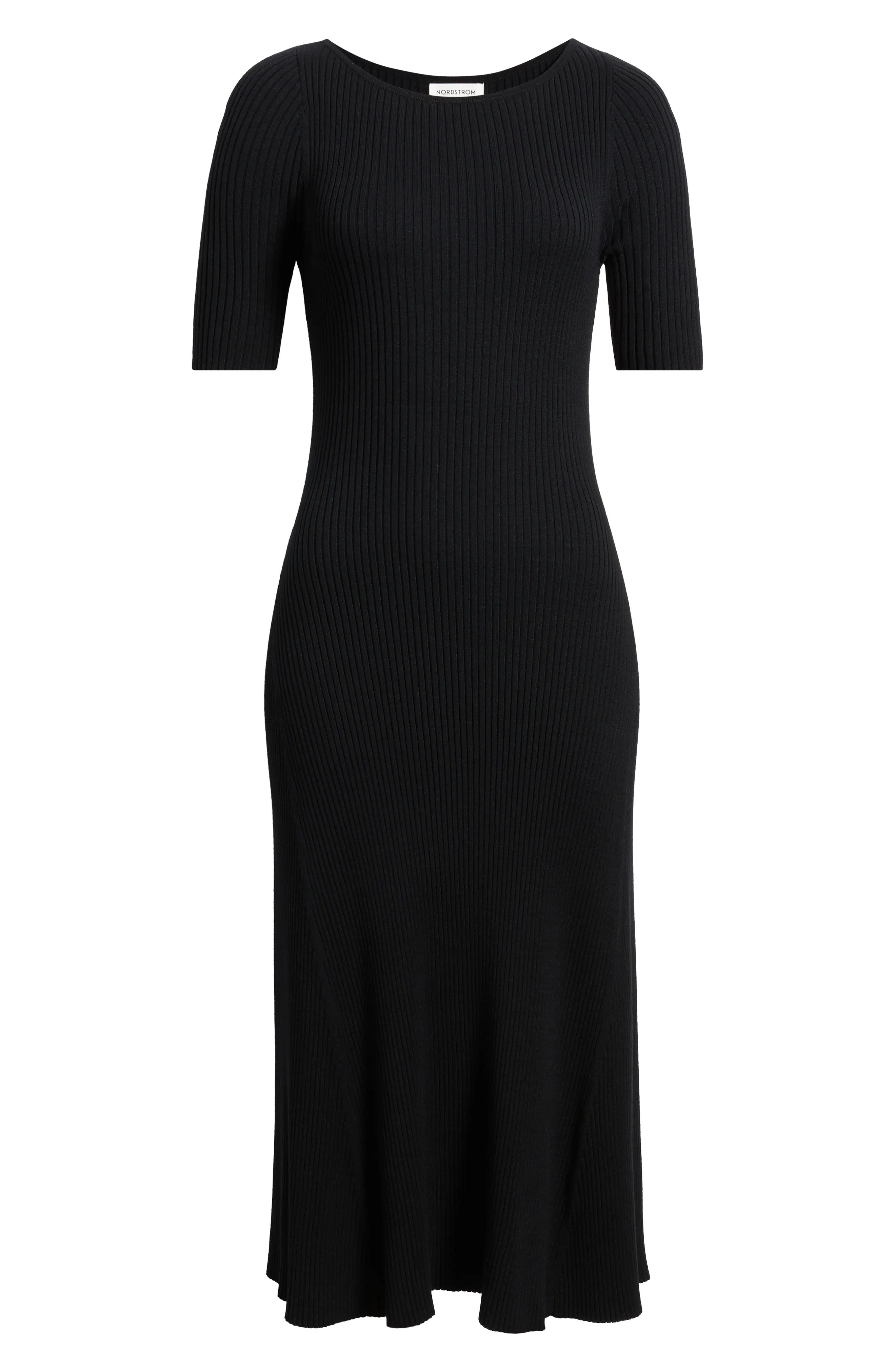 Nordstrom Rib Boat Neck Sweater Dress (Women) | Nordstrom | Nordstrom