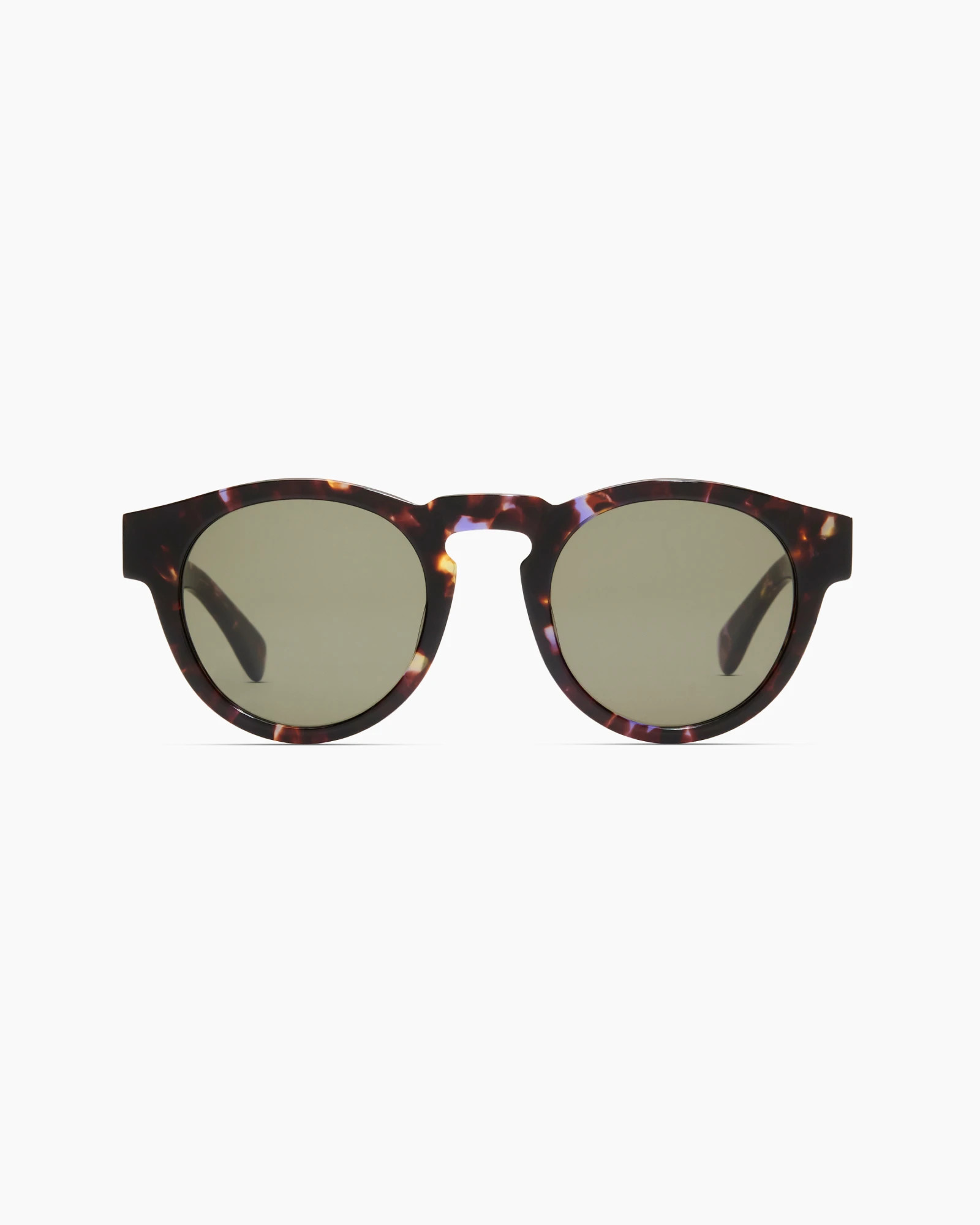 Tuscon Polarized Acetate Sunglasses in Amethyst Tortoise With Grey Lens | Quince