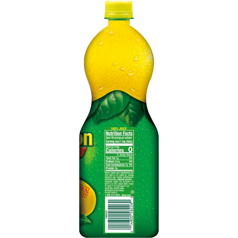 ReaLemon 100% Lemon Juice, 32 fl oz bottle | Walmart (US)
