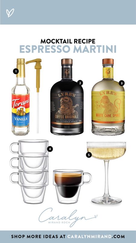 Espresso Martini Mocktail ingredients. 

#LTKcurves #LTKhome #LTKFind