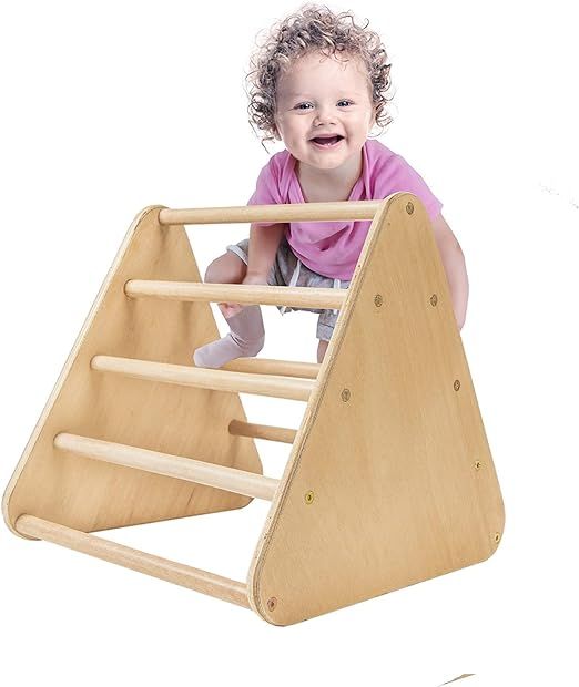 CASSARO Baby Pikler Triangle Mini - Triangle Only - Build Strength, Balance and Motor Skills with... | Amazon (US)