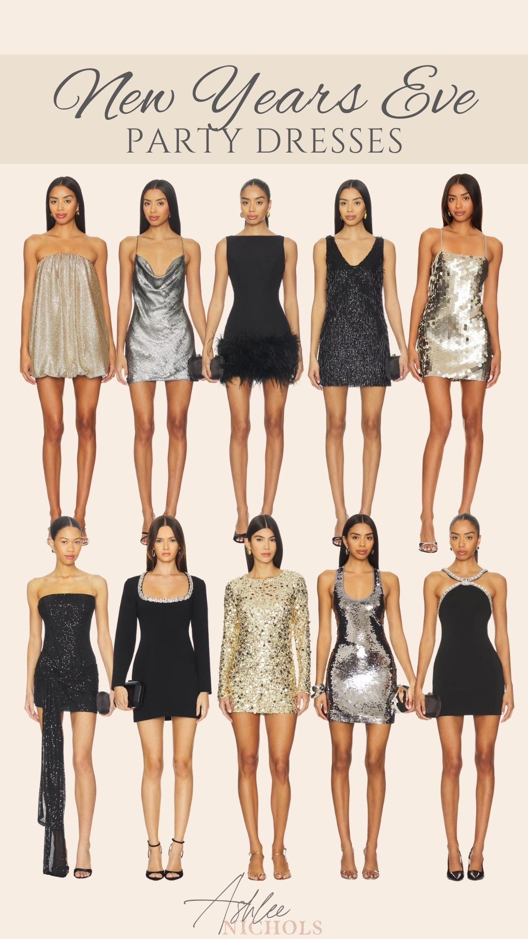 New Year’s Eve party dresses!

NYE dress, sequin dress, mini dress, winter party dress

#LTKSeasonal #LTKHoliday #LTKootd
