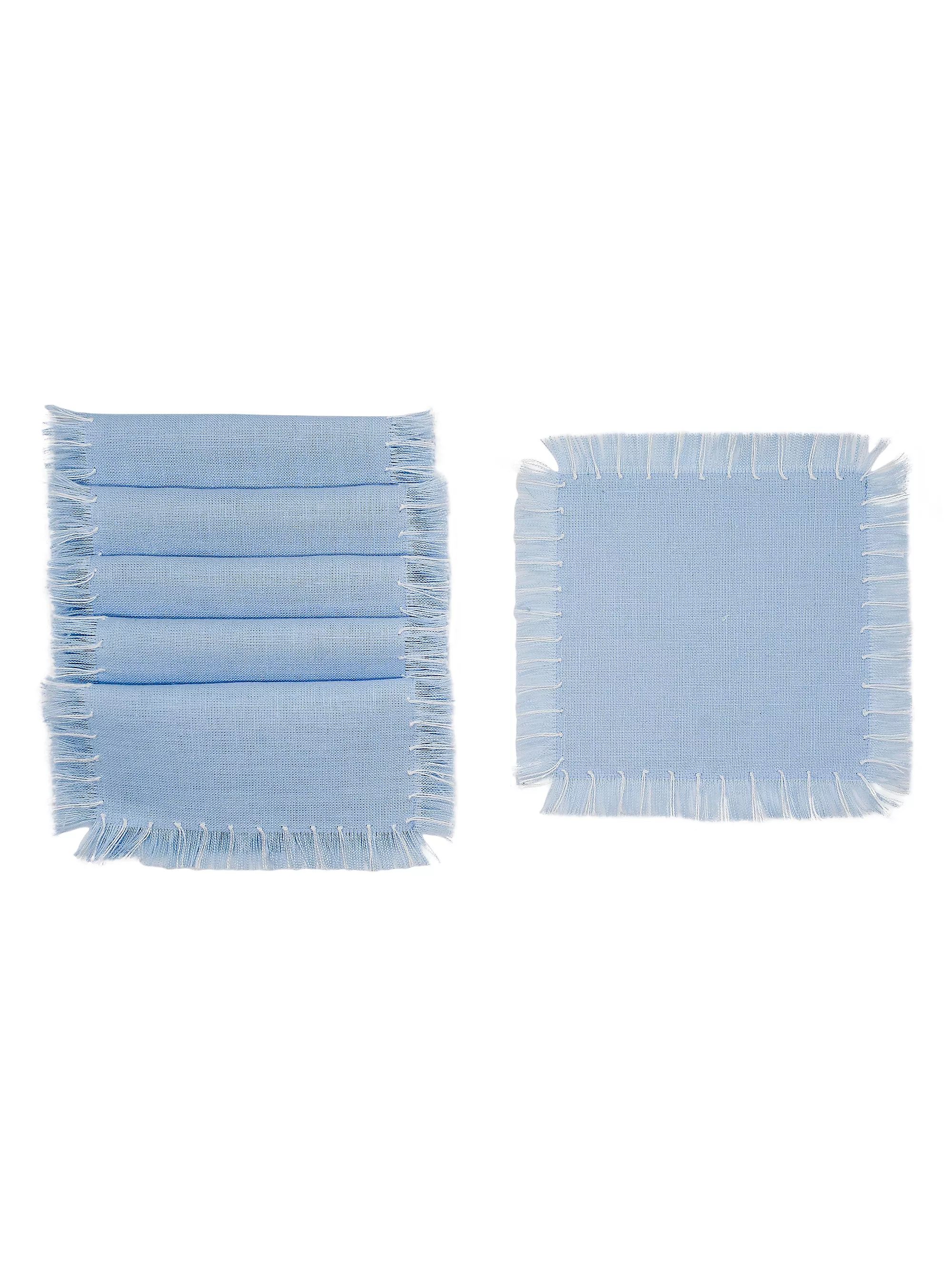 Hand-Knotted Fringe Cocktail Napkin 6-Piece Set | Saks Fifth Avenue