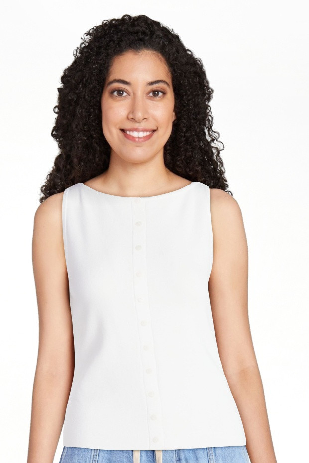 Scoop Women's Sleeveless Button Front Cardigan Sweater, Lightweight, Sizes XS-XXL | Walmart (US)