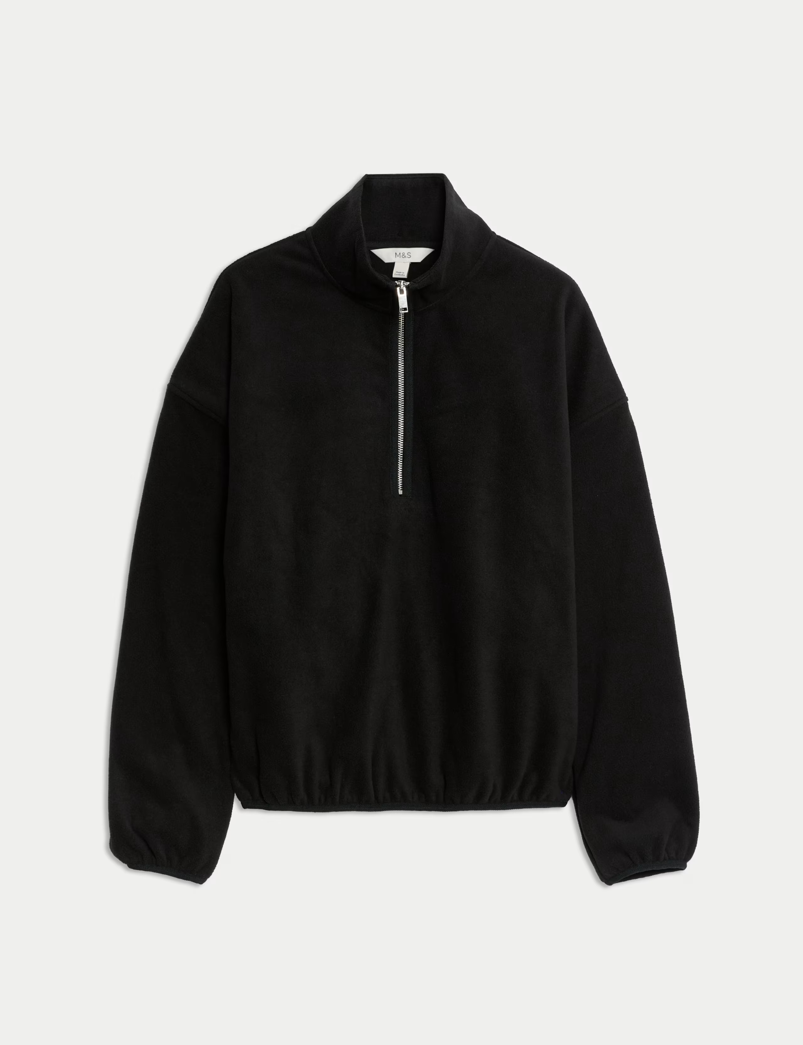 Fleece Half Zip Sweatshirt | Marks & Spencer (UK)