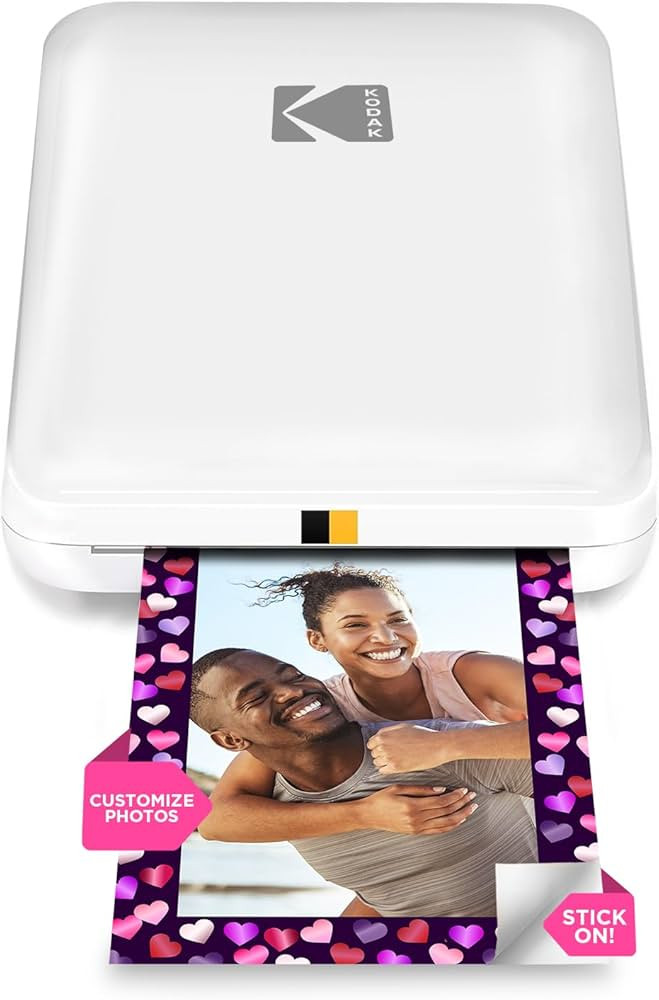KODAK Step Instant Smartphone Photo Printer - Portable Mini Color Wireless Mobile Printer - Zink ... | Amazon (US)