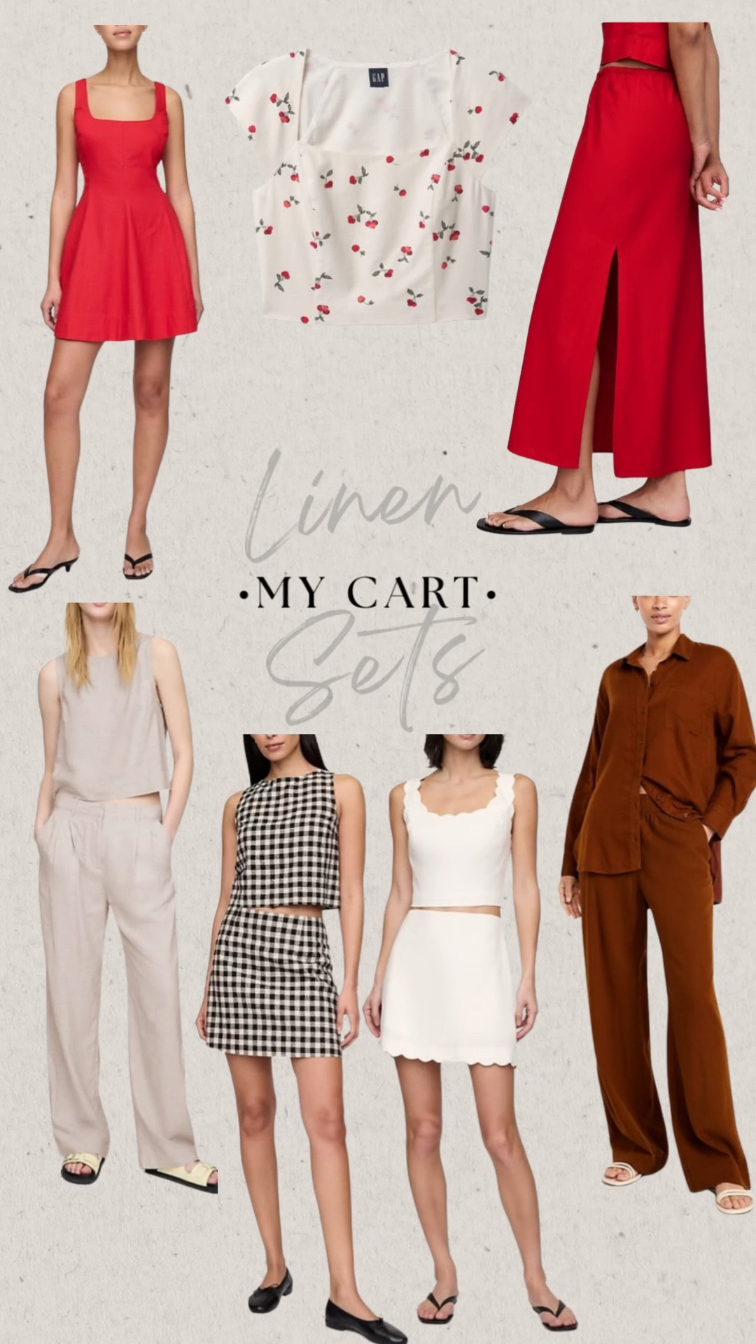 New arrival linen sets for vacation! Perfect for a getaway or resort wear. Love that you can mix and match with the pieces 

#LTKWatchNow #LTKTravel #LTKStyleTip