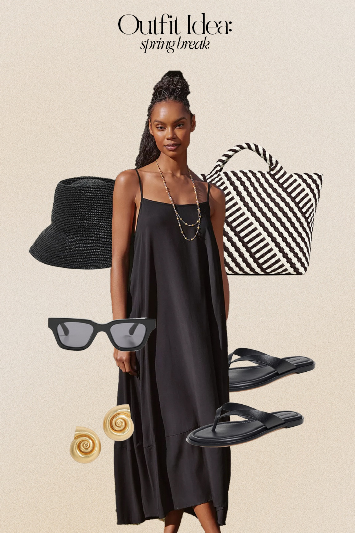 Spring break outfit idea 🐚