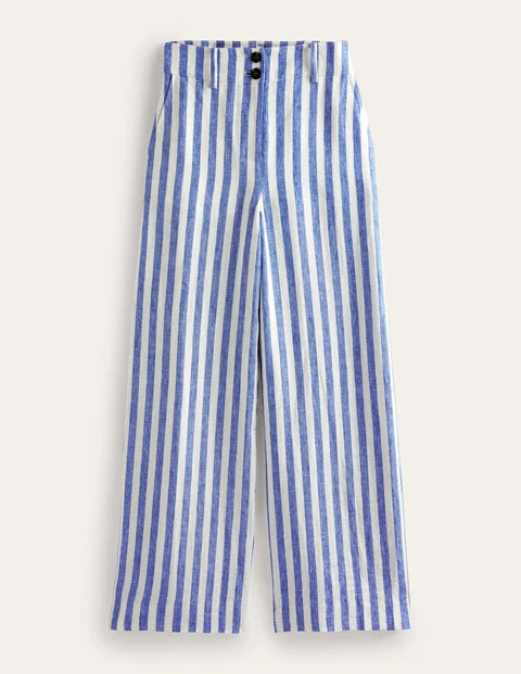 Highbury Linen Trousers | Boden (UK & IE)