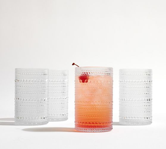 Jupiter Beaded Outdoor Tumblers - Set of 4 | Pottery Barn (US)
