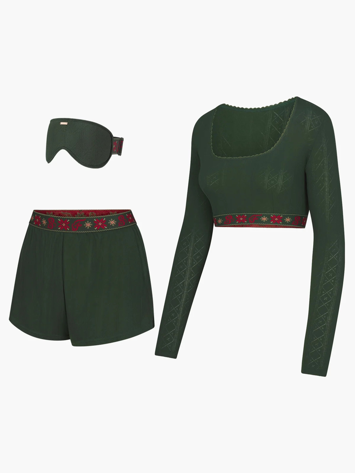 Snow Daze Sleep Short 3-Piece Set | Savage x Fenty - North America