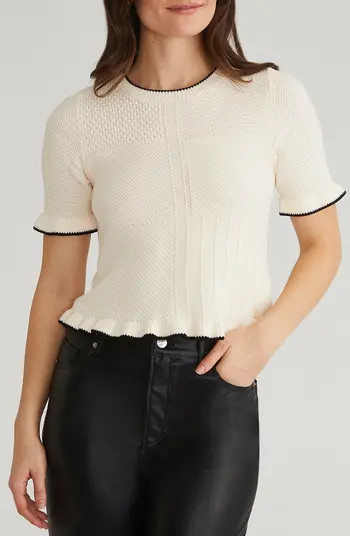 525 Caroline Mix Stitch Knit Top | Nordstrom | Nordstrom