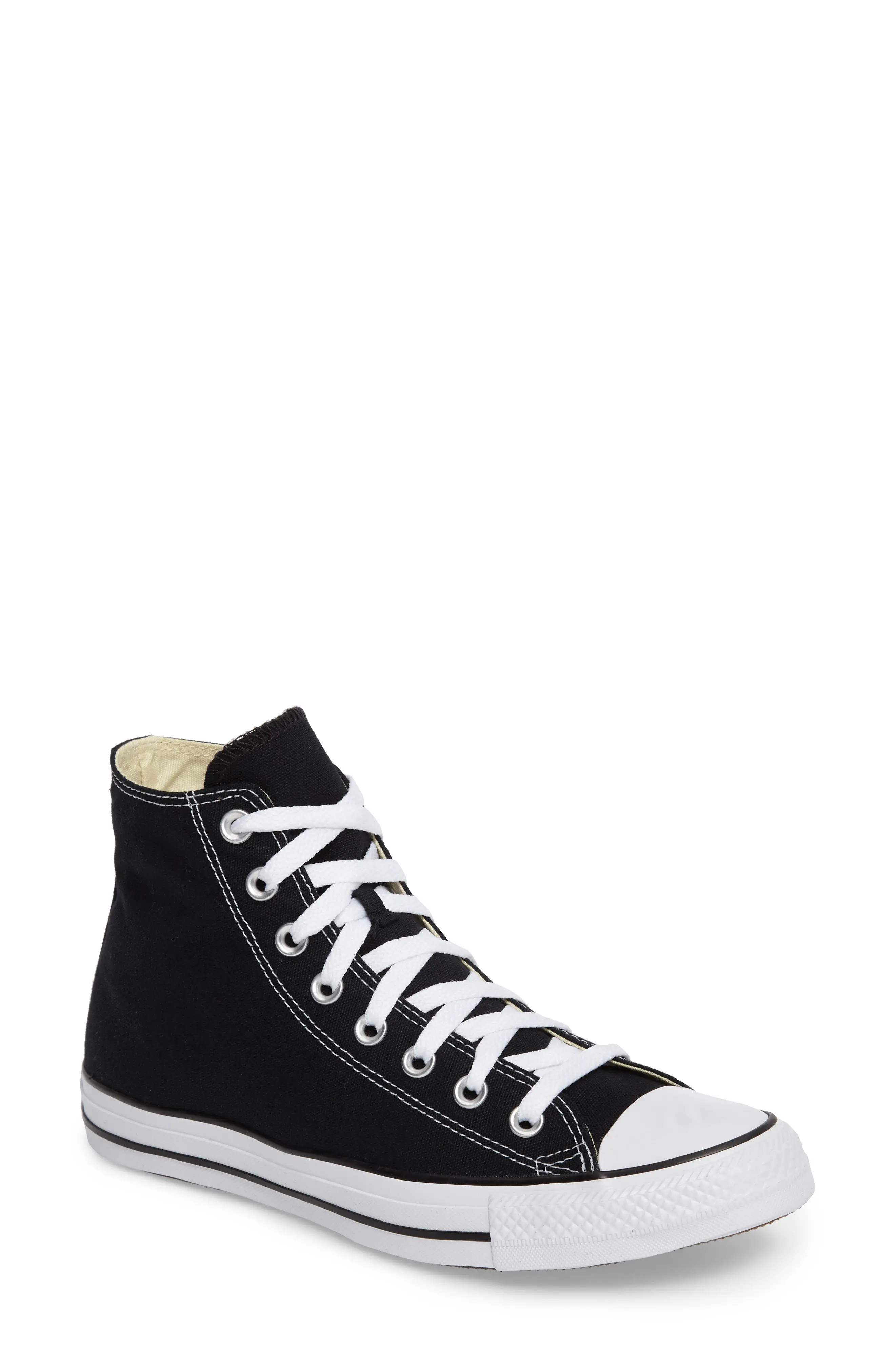 Women's Converse Chuck Taylor High Top Sneaker, Size 6 M - Black | Nordstrom