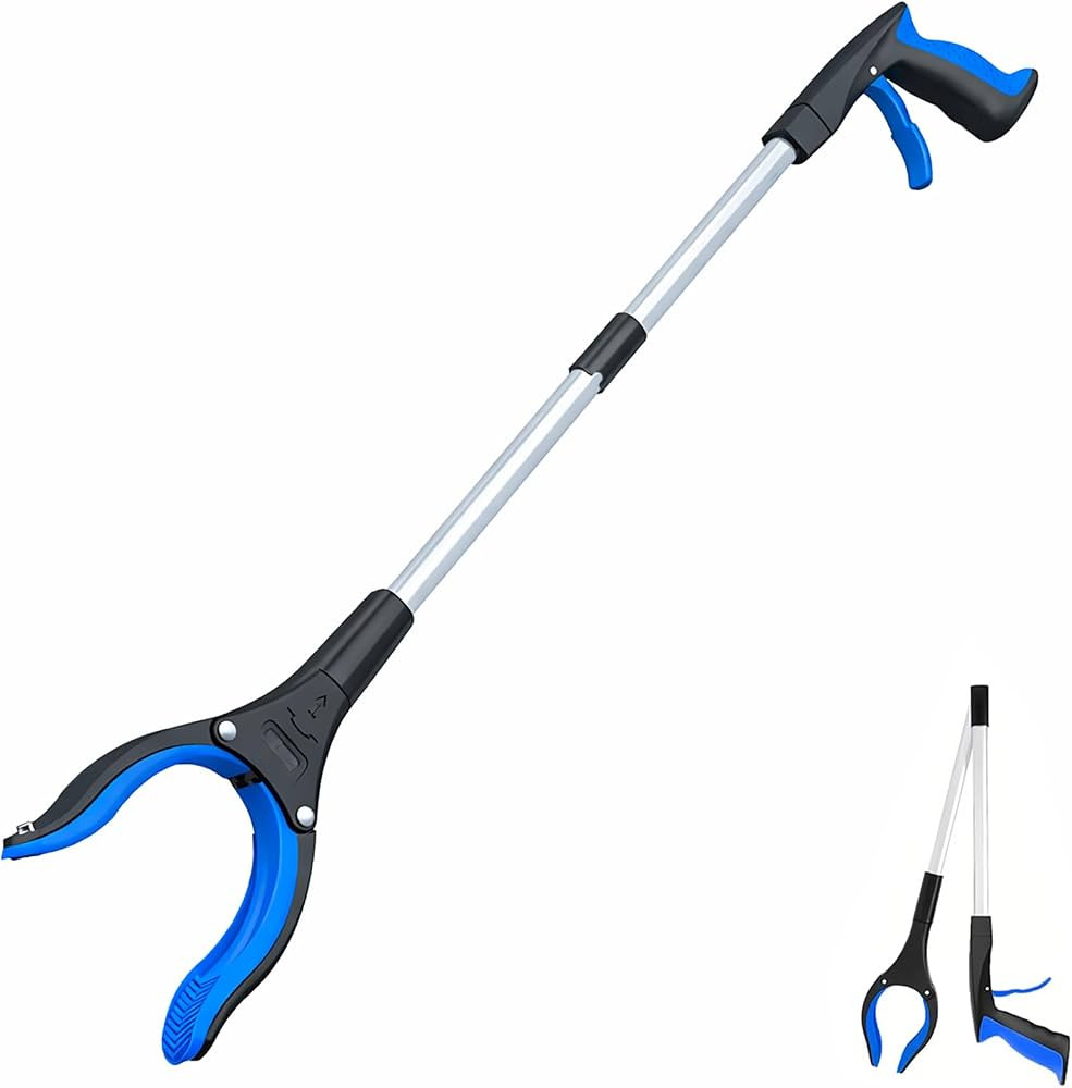 Grabber Reacher Tool - 32\u201d Extra Long Foldable Gripper and Reaching Tool - Heavy Duty Pick U... | Amazon (US)