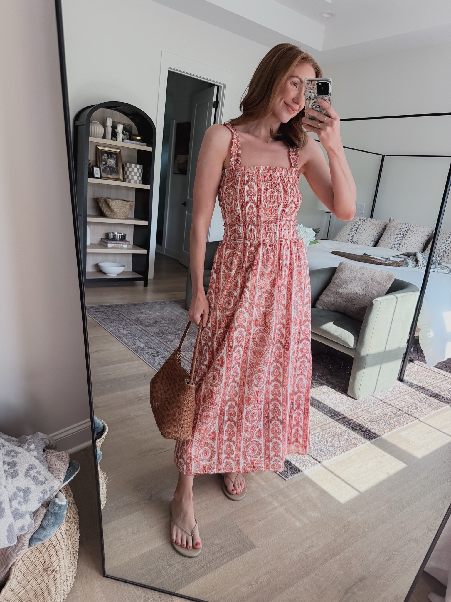Obsessed with this hill house dress! Wearing my true size small but I probably could have gone down to an XS.

#LTKmomlife #LTKootd #LTKSaleAlert