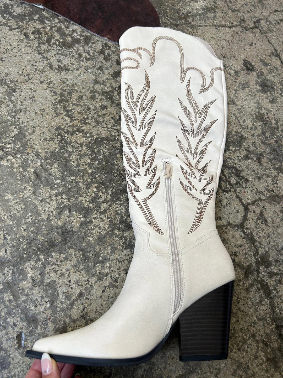 Bronco Knee High Cowboy Boots | Willow Boutique