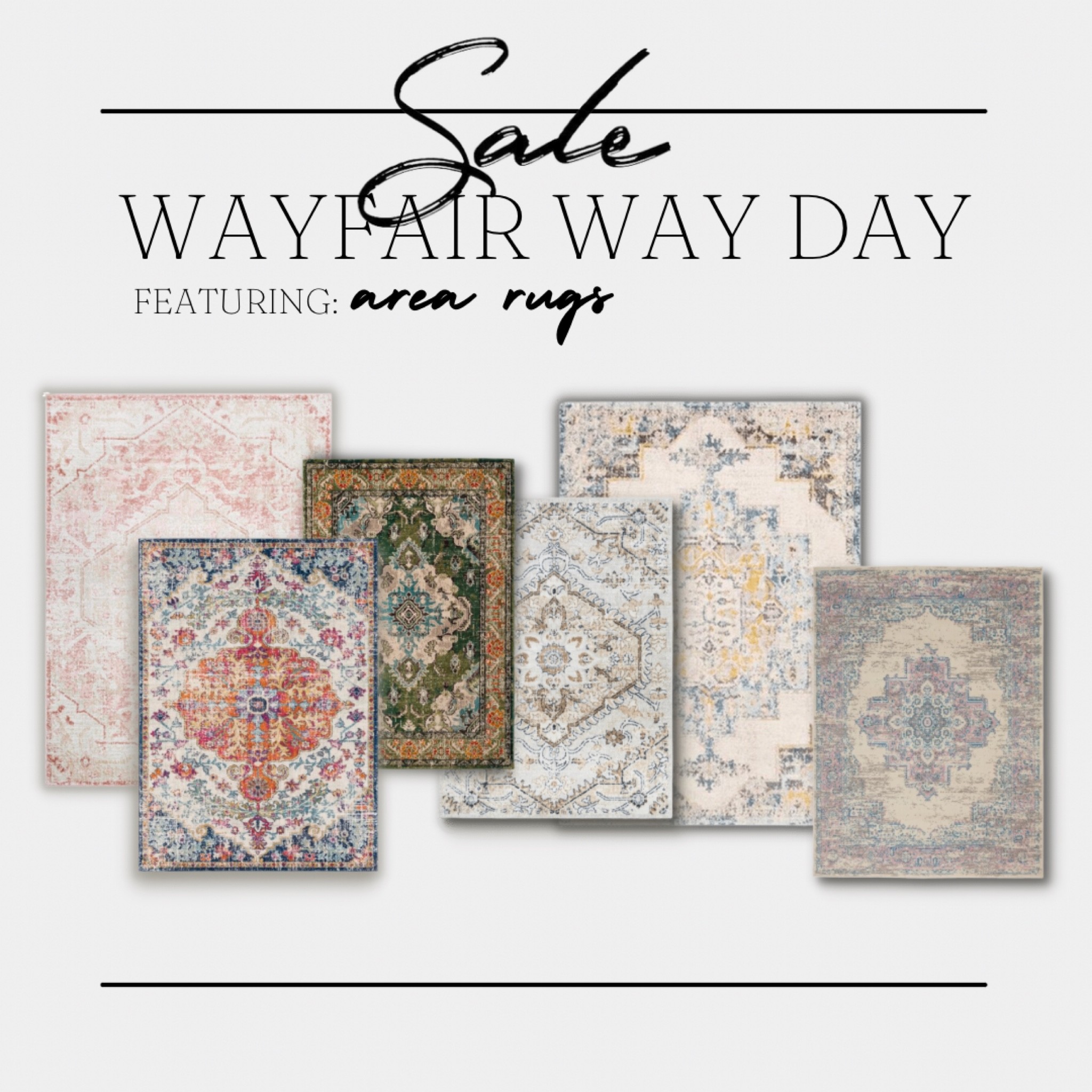 Wayfair Way Day Sale is going on now! Save up to 80% off on all best sellers. 
Grab yours while in stock! 

Follow for more sales, steals & deals here at That Glamorous Detail! 

#arearugs #wayfair #wayfairwaydaysale #homedecorsale #livingroomrug #bedroomrug #indoorrugs #outdoorrugs #patiorugs #boho #rustic #homedecorfinds #furniturefinds #modernrug #bestsellers #wayfair #verticallytuftedcouch #terracottacouch

#LTKsalealert #LTKhome #LTKstyletip