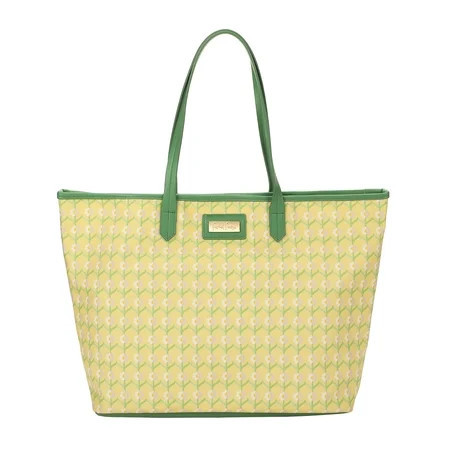 Packed Party Women's Floral Print Oversized Tote, Yellow | Walmart (US)