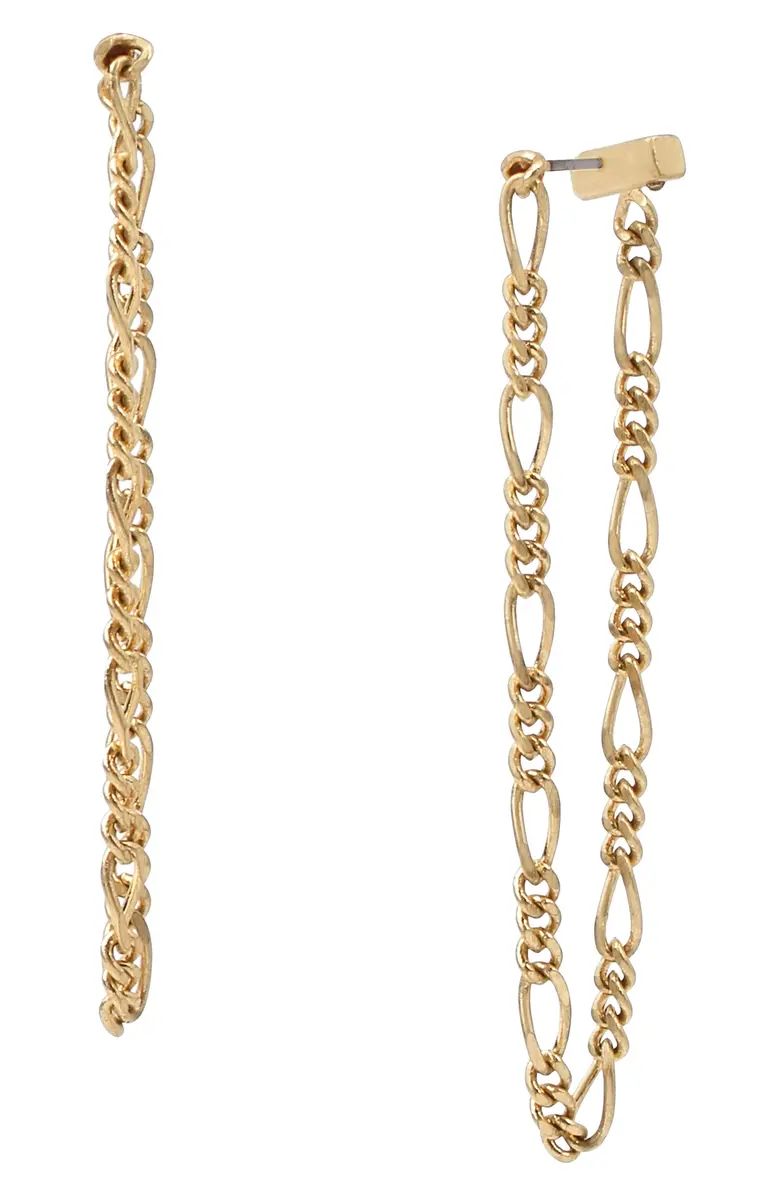 Chain Drop Stud Earrings | Nordstrom