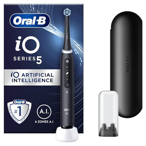 Oral-B iO5 Electric Toothbrushes For Adults, 1 Toothbrush Head & Travel Case, 5 Modes With Teeth ... | Amazon (UK)
