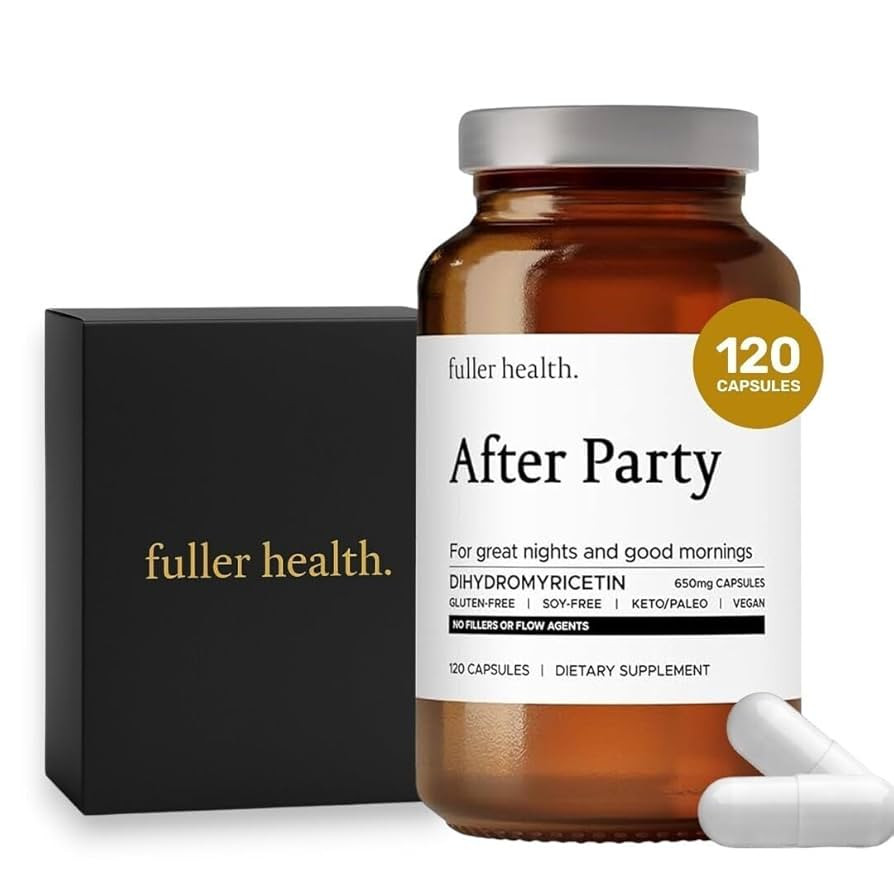 After Party DHM Dihydromyricetin Supplement | Supports Liver, Metabolism, Energy Levels, Post-Cel... | Amazon (US)