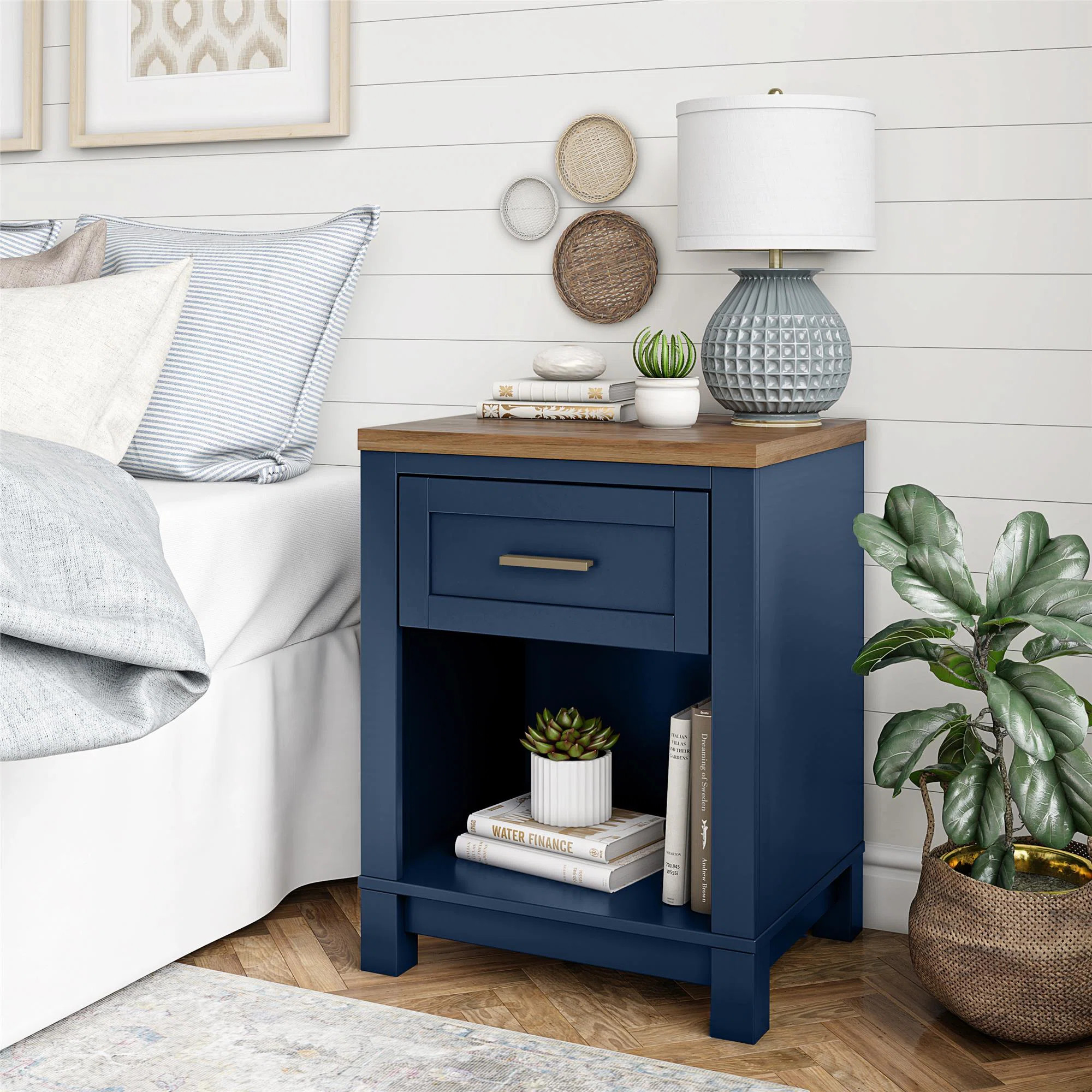 Lark Manor Almiro 1-Drawer Nightstand & Reviews | Wayfair | Wayfair North America