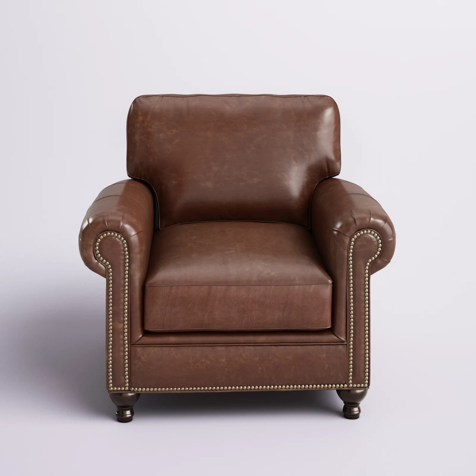 Harrison Genuine Leather Armchair | Wayfair North America