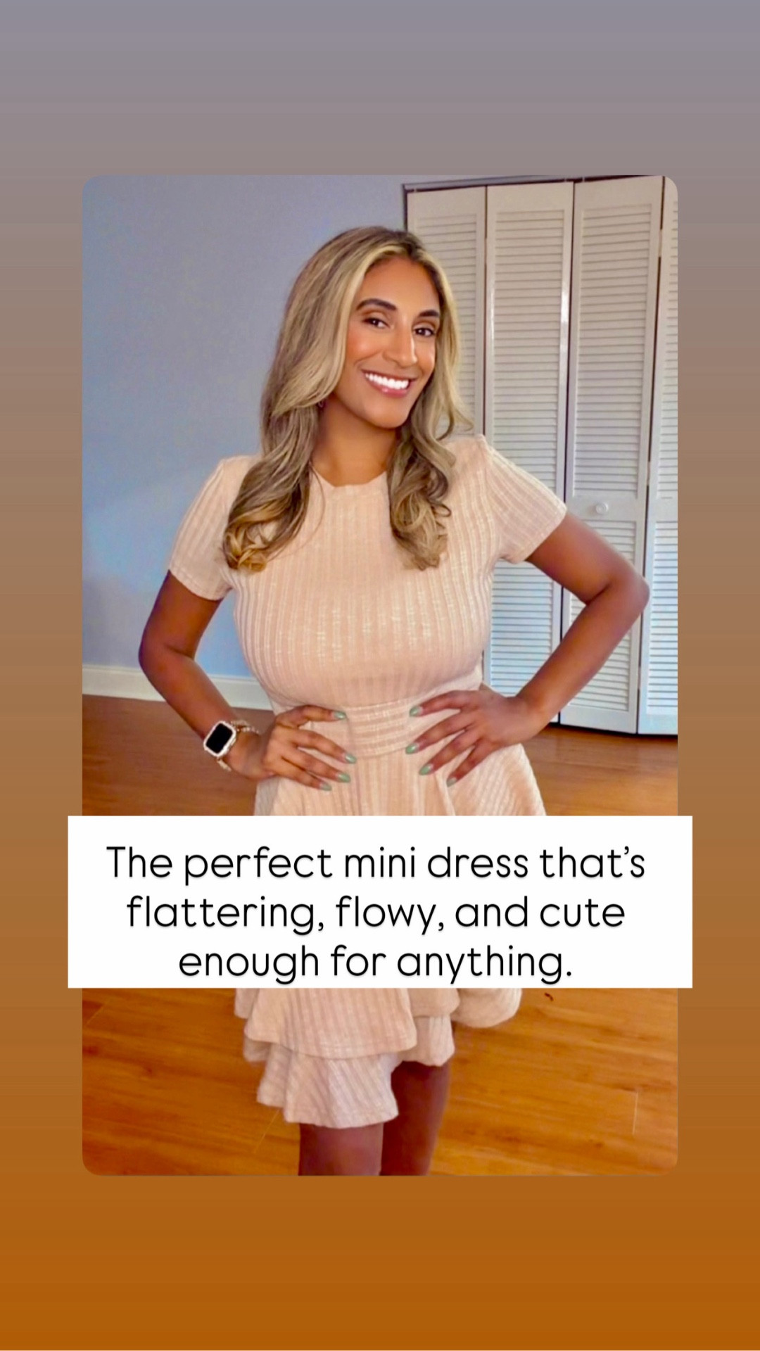 Perfect summer mini dress that’s flattering and flowy, the kind you throw on and instantly feel put together. Lightweight knit fabric that’s comfy for work, everyday wear and cute enough for errands, brunch, and nights out. My new go to summer dress obsession.

#springfashion #summerdress #amazon #sale #fashion 

#LTKWorkwear #LTKootd #LTKSaleAlert