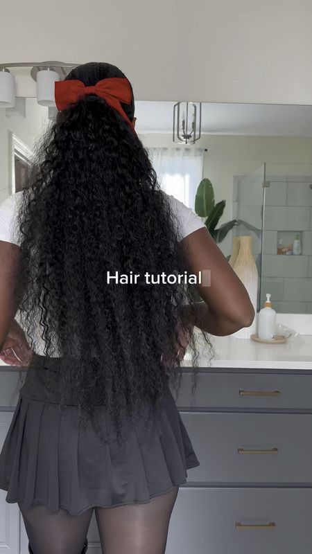 Easy hair tutorial #ponytail