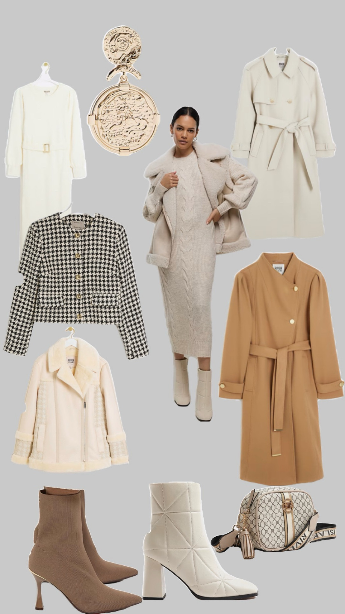 Elegant , sophisticated and simple.. Love the beige and cream styles for this festive season.


Winter outfits . Styling tips . Winter outfit . Simple outfit styling . What to wear . How to wear . Capsule wardrobe . Fashion faves . Winter fashion . Style inspiration . Simple Styling . OOTD ideas . Trending now . Monochromatic outfit . Party season outfit . Autumn outfit ideas . Winter outfits . Gifts for her 
. Gift guide . Gift ideas 




#outfitlooks # outfitideas #outfitinspo #outfitsdaily .#winterfashion
#highstreetfashion #winterstyle #personalstylist #styletips #personalshopper
#winteroutfits #capsulewardrobe #zaraoutfit #festiveoutfit #partywear #stylediary #partyoutfit #partyseason #zaradaily #christmasday #christmasdayoutfit #styleinspiration #trendingnow #fashionstyle #stylingtips #ladiescoats #ladiesboots

#LTKGiftGuide #LTKSeasonal #LTKHoliday