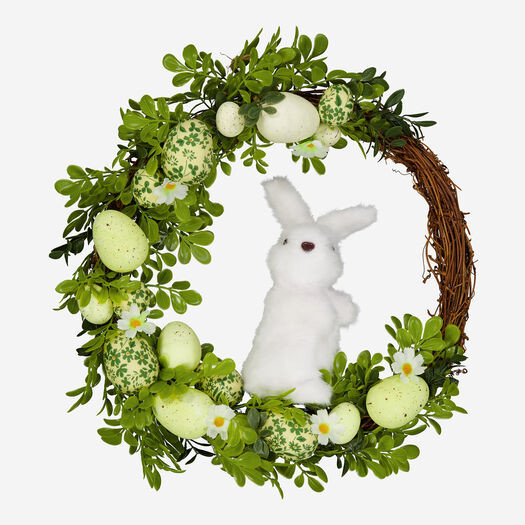Multicolour Easter Egg Wreath 33x33cm | TK Maxx
