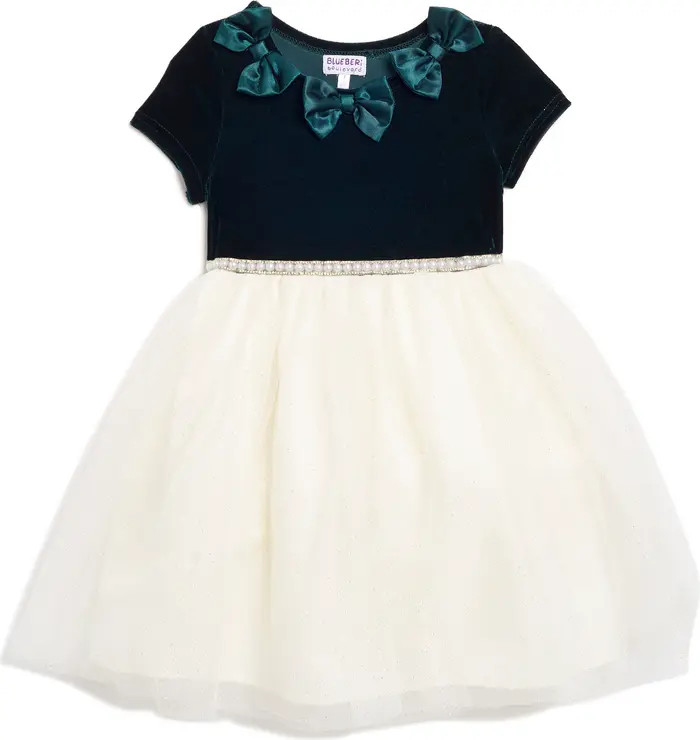 BLUEBERRY Kids' Velvet & Tulle Party Dress | Nordstromrack | Nordstrom Rack
