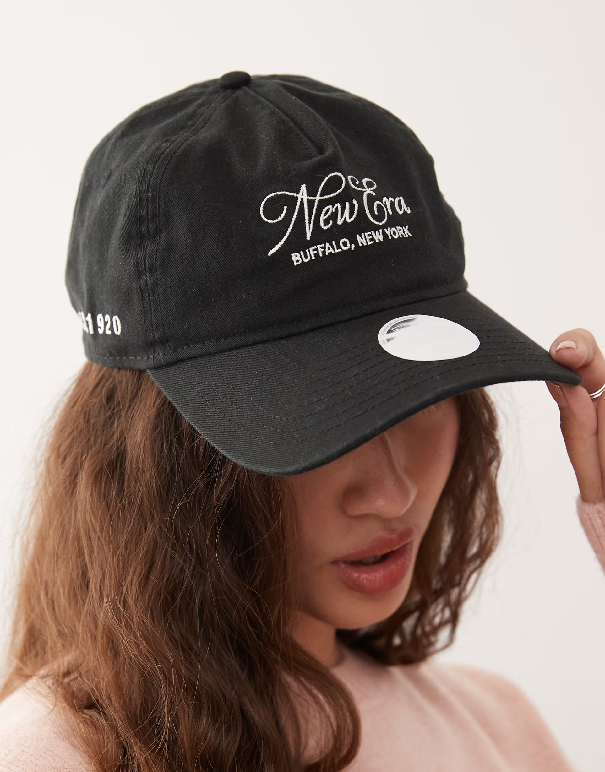 New Era Womens 9twenty washed cotton cap in black | ASOS (Global)